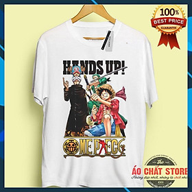 Áo thun LAW ZORO LUFFY mũ rơm siêu đẹp | áo phông one piece hải tặc tshirt
