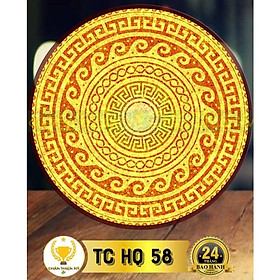 Đèn thờ hào quang trúc chỉ in tròn_M5560
