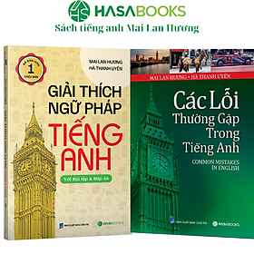 Combo 2 Cuốn Giải Thích Ngữ Pháp Và Các Lỗi Trong Tiếng Anh