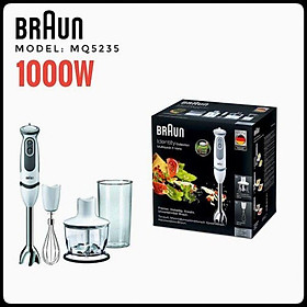 Mua Máy Xay Cầm Tay Mini Braun MQ5235  Máy Xay Sinh Tố  Công Suất 1000W  Xay Nhanh Thực Phẩm Và Đồ Ăn Dặm Cho Bé  Nhập Đức