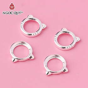 Charm bạc hình hổ -  Ngọc Quý Gemstones