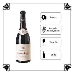 Rượu Vang Đỏ Aimé Arnoux Côtes du Rhône