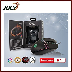 Mua CHUỘT CÓ DÂY GIZA R7 USB Led RGB Gaming (7000 DPI) - JL - HÀNG CHÍNH HÃNG