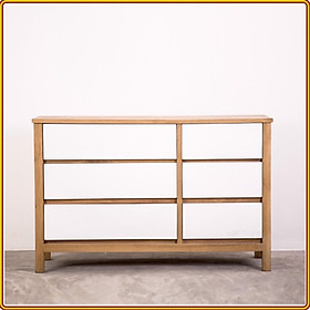 Mua Kệ trang trí gỗ sồi 6 ngăn kéo Juno Sofa
