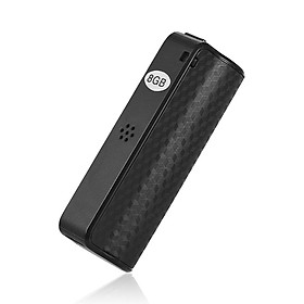 Máy Nghe Nhạc Ghi Âm Cầm Tay (8GB) - Đen