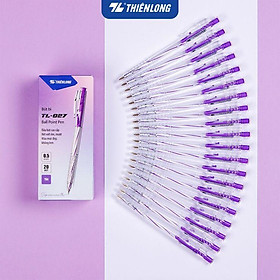 Bút Bi TL-027 Tím (360độ)