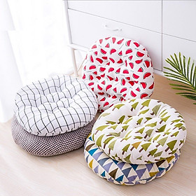 Đệm Tròn Ngồi Bệt , Đệm Lót Ghế Xinh Xắn Phong Cách Nhật Bản Kích Cỡ 45x5cm - Hàng Loại 1 Chính Hãng MINIIN