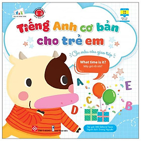 Hình ảnh Tiếng Anh Cơ Bản Cho Trẻ Em - Các Mẫu Câu Giao Tiếp - What Time Is It? - Mấy Giờ Rồi Nhỉ?