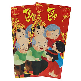 Bao Lì Xì Chúc Mừng Năm Mới - Chúc Thọ (10 Cái)
