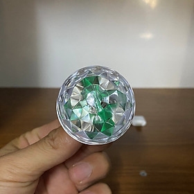 Mua Đèn led vũ trường mini 4 cổng kết nối Usb kèm theo đầu chuyển lighning  type C và micro