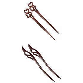 2x Hair Chopsticks Hairpin Hair Sticks  for Girl Wedding Hair Accessories