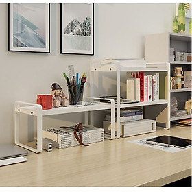 Mua Kệ Để Đồ Văn Phòng Kệ sách Mini Đựng Đồ Đạc khung sắt kệ gỗ công nghiệp
