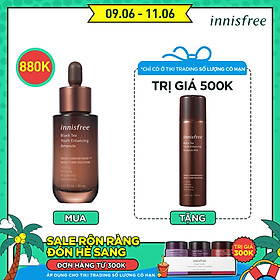 Tinh Chất Phục Hồi Da Và Chống Lão Hóa Từ Trà Đen Innisfree Black Tea Youth Ampoule 30ml - 131172563