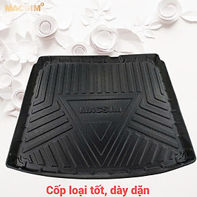 Lót cốp xe ô tô (qd) MG ZS chất liệu TPV thương hiệu Macsim màu đen