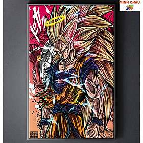 Tranh Canvas | Tranh treo tường trang trí DRAGON BALL - MẪU 16
