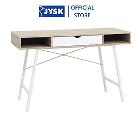 Mua Bàn Làm Việc Abbetved Basic JYSK 366935984 (120 x 76 x 48 cm) - Trắng