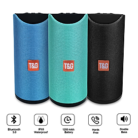 HOT SEL TG113 10W Cột di động ngoài trời không dây loa tương thích Bluetooth USB TF FM