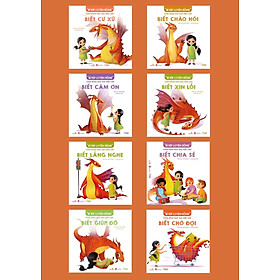 [Trọn bộ 8 cuốn] “BÍ KÍP LUYỆN RỒNG” – CÙNG RỒNG NHỎ HỌC ĐIỀU HAY - Anna Láng – Vizibook - Vizibook