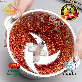 Mua Máy Xay Thịt Cối Inox 4 Lưỡi Đa Năng  xay thịt  xay tỏi ới  xay rau củ quả