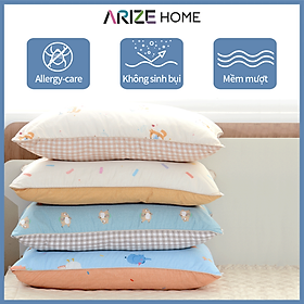 Mua Vỏ Gối ARIZE Vải Microfiber Họa Tiết Dễ Thương Kích Thước 50x70cm (01 Cái)
