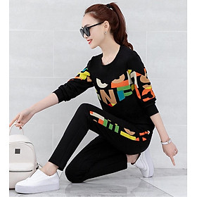 SÉT BỘ THỂ THAO PHỐI CHỮ SĂC MÀU