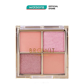 Bảng Phấn Mắt Browit Eyeshadow Palette 1g x 4màu