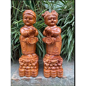Share: Cặp tiểu đồng chúc phúc cao30cm