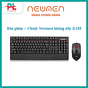 Bàn phím + Chuột Newmen không dây K103 - Hàng Chính Hãng