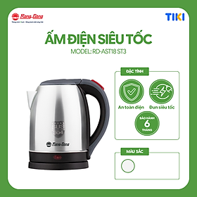 Mua Ấm điện siêu tốc Rạng Đông Model: RD-AST18ST3 1 8 lít - Hàng chính hãng