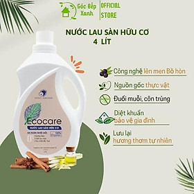 Nước lau sàn Hữu cơ đuổi muỗi hương Quế 4000ml thương hiệu Ecocare