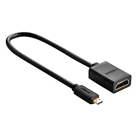 Mua Cáp chuyển đổi micro HDMI đực sang HDMI cái dài 20cm UGREEN 20134 (màu đen) - Hàng chính hãng