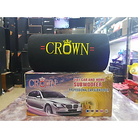 Mua Loa CROWN 5: Dáng ống tròn  Có Bluetooth  Bass 13  Nguồn điện 220v và 12v