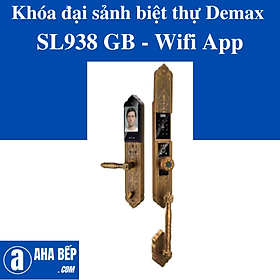 Mua Khóa đại sảnh biệt thự Demax SL938 GB - APP WIFI. Hàng Chính Hãng