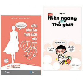 Combo 2 cuốn sách kĩ năng sống : All The Rule - Sống Bản Lĩnh Theo Cách Một Quý Cô + Sống hiên ngang giữa thế gian ( Tặng kèm bookmark Phương Đông)
