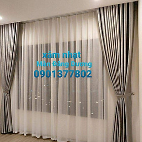 Mua Rèm Cửa may sẵn Ngang 3m chống nắng  90% màu sắc kích thước tùy chọn