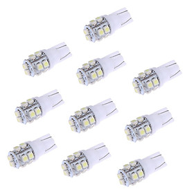 10 Pieces Car Vehicle T10 1210 10SMD 168 194 3528 LED License Plate Lights