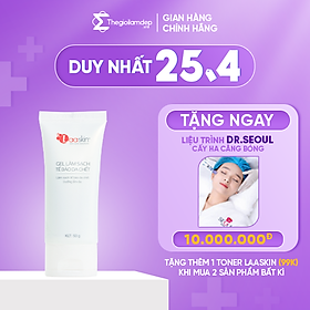 Gel làm sạch tẩy tế bào da chết và dưỡng ẩm da Laaskin 50g