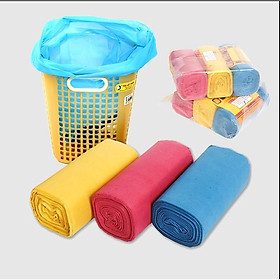 Mua Combo 3 Cuộn Túi Rác Màu  Bao Đựng Rác Không Quai Tự Hủy Sinh Học Size Trung 55 x 65cm Tiết KiệmGD720-TRac-Trung-3mau