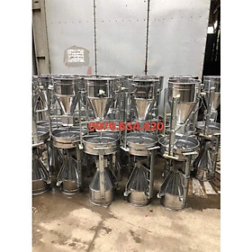 Mua Máng lắc tự động cho heo loại nửa bao INOX 430 chân U kẽm