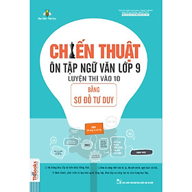 [Download Sách] Chiến Thuật Ôn Tập Ngữ Văn Lớp 9 Luyện Thi Vào 10 Bằng Sơ Đồ Tư Duy (Tái Bản)(Tặng kèm Booksmark)