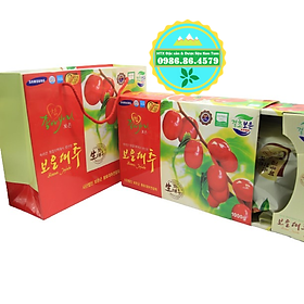 Hộp 1kg táo đỏ Hàn Quốc hàng khô quả to sạch đẹp