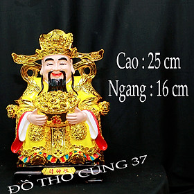 Mua TƯỢNG  - ÔNG THẦN TIỀN ÁO VÀNG   COMPOSITE CAO CẤP  