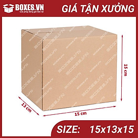 Mua 15x13x15 Combo 50 hộp Carton đóng gói hàng giá tại xưởng