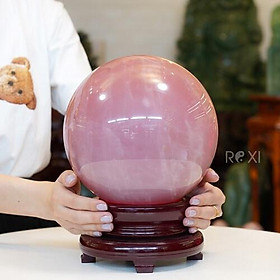 Mua Quả cầu Thach Anh hồng 1A 11 93kg - 20 3cm