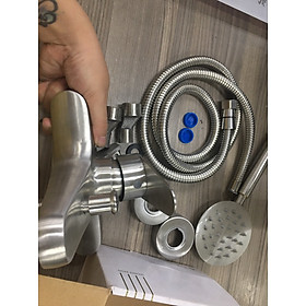Mua Bộ vòi sen tắm nóng lạnh inox 304 kiểu tròn
