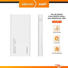 Mua Sạc dự phòng Pisen QUICK Power Sno 10000mAh  18W (TS-D286) - Hàng chính hãng