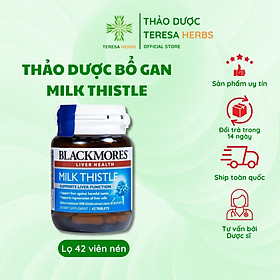 Viên Uống Thải Độc Gan Blackmores Milk Thistle Hộp 42 viên
