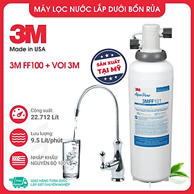 Mua Máy Lọc Nước 3M FF100 Sử Dụng Lõi lọc nước 3M FF101-Hàng Chính Hãng 3M