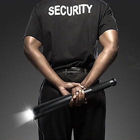 Aluminum Alloy Led T6 Baseball Bat Shape Strong Light Flashlight Rechargeable Without Battery