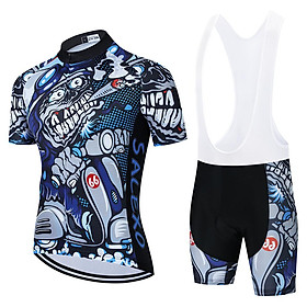 2023 Sọ mẫu xe đạp xe đạp bộ xe đạp mùa hè quần áo xe đạp leo núi MTB Maillot Ciclismo Men Set Color: cycling set 8 Size: XS